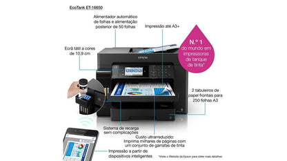 INKJET A4/A3+ EPSON ET-16650 